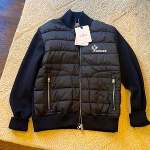 New. Men. Moncler cardigan.